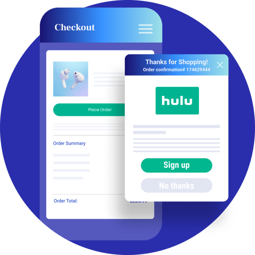 Post-Purchase Ad Example