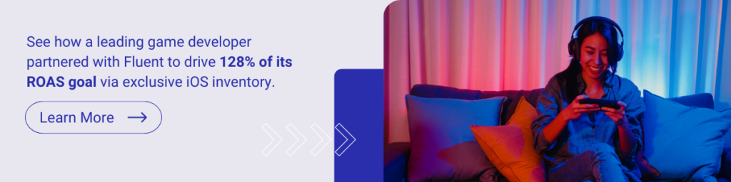 Mobile web advertising case study CTA