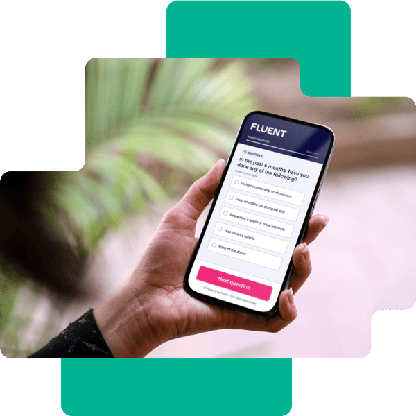Audience solutions - survey screen