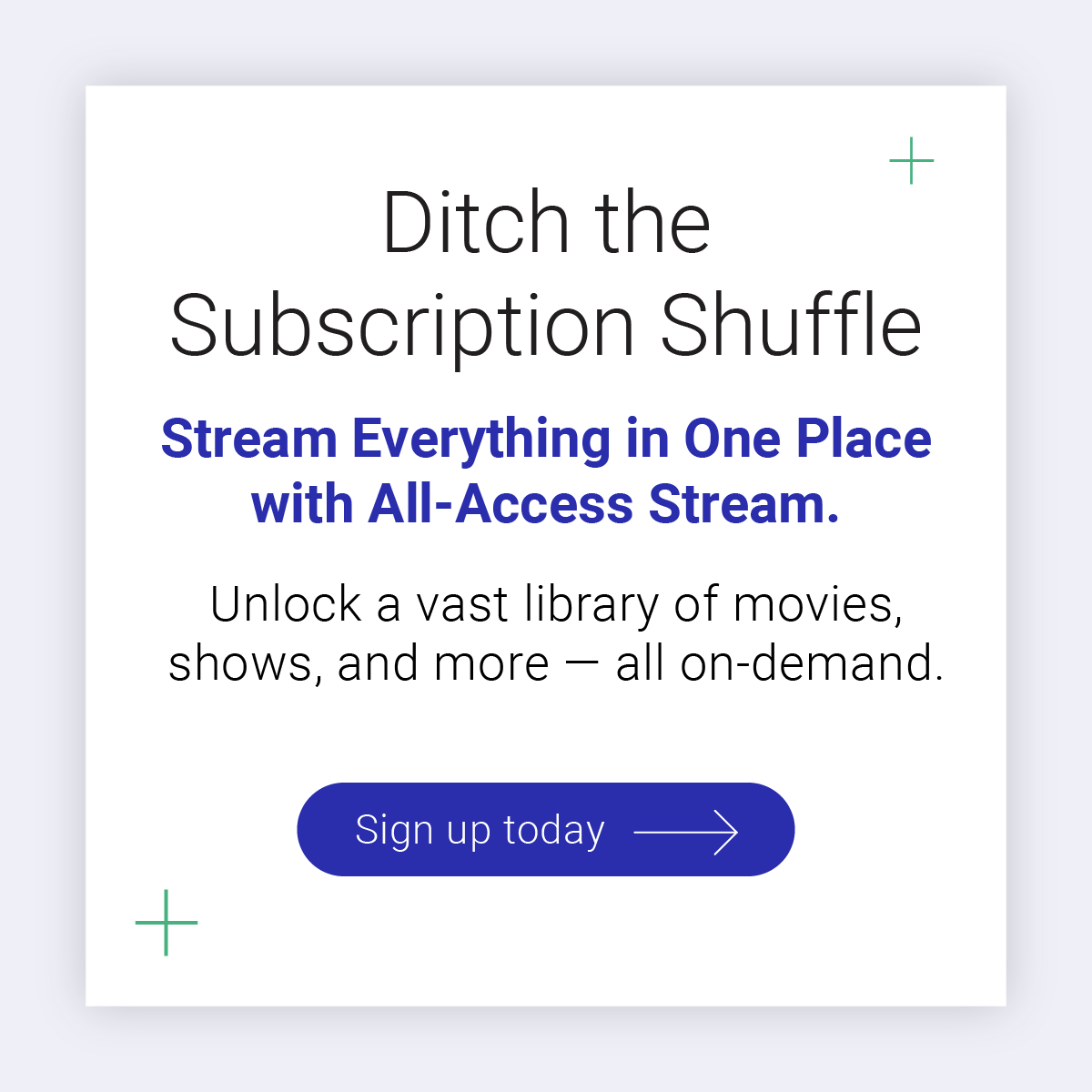 Typographic Hierarchy Example