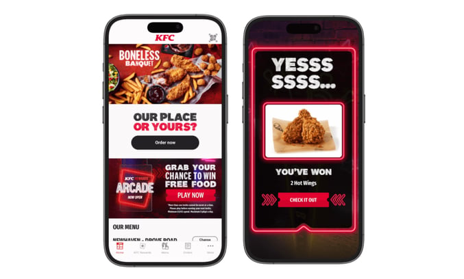 KFC Gamified Loyalty Example