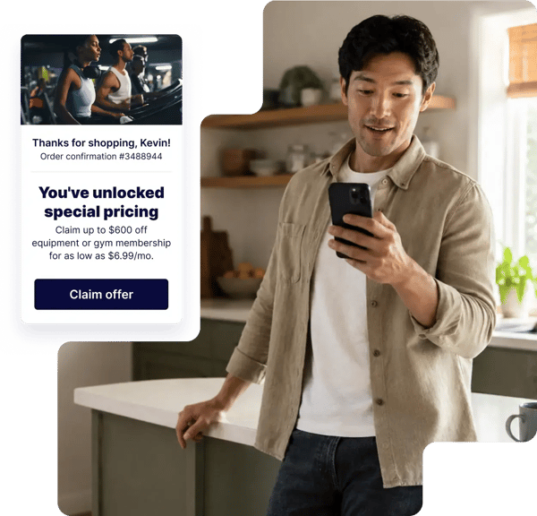 Person looking at phone Person looking at phone